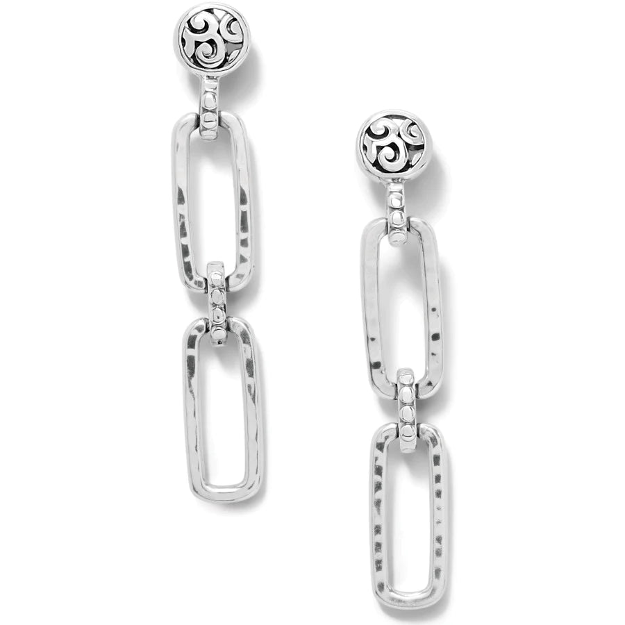 Mingle Links Post Drop Earrings by Brighton-Jewelry-Lemons and Limes Boutique