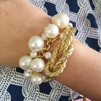 The Molly Bauble Bracelet in Silver or Gold-Bracelet-Lemons and Limes Boutique