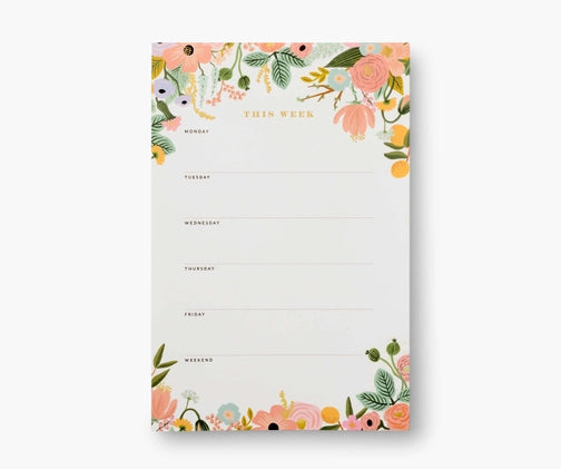 Rifle Paper - Garden Party Pastel Memo Notepad-Notebooks & Notepads-Lemons and Limes Boutique