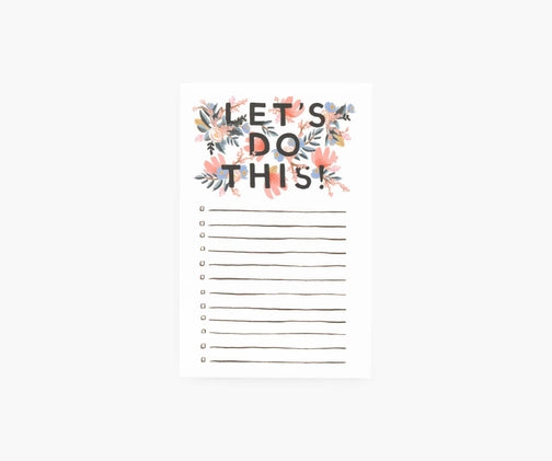 Rifle Paper- Let's Do This-Notebooks & Notepads-Lemons and Limes Boutique