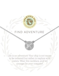 Spartina Sea La Vie Adventure Necklace in Silver-Necklace-Lemons and Limes Boutique