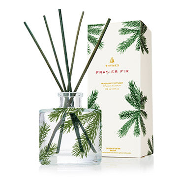 Thymes Frasier Fir Petite Pine Needle Diffuser--Lemons and Limes Boutique