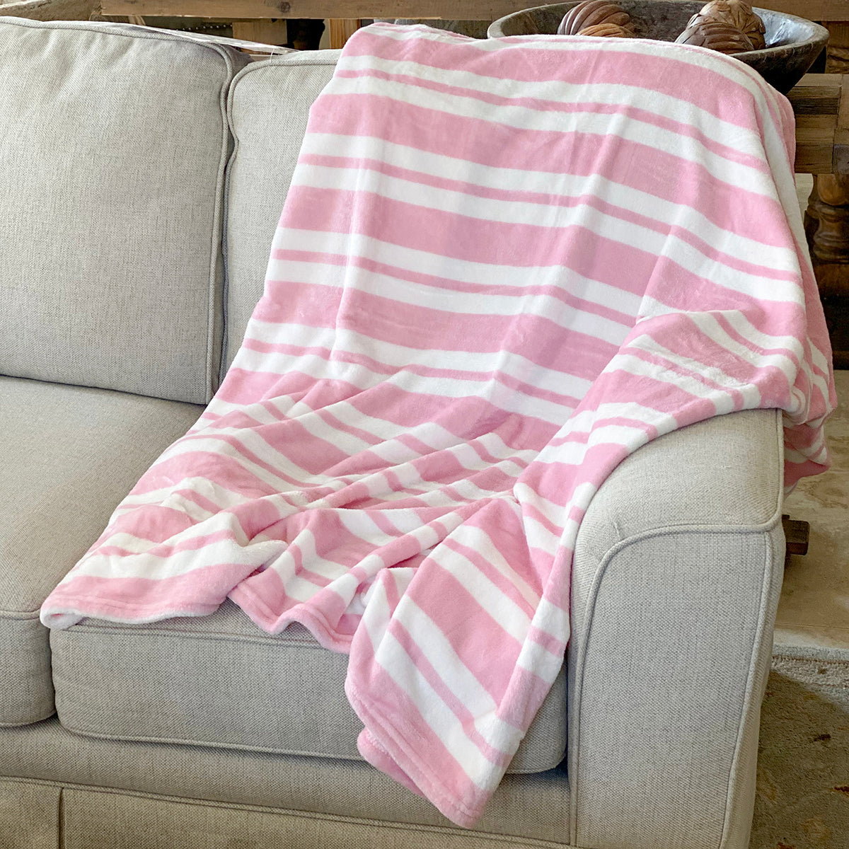 Pretty in Pink Throw Blanket--Lemons and Limes Boutique