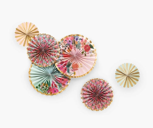 Rifle Paper- Garden party Fans-Decorative Fans-Lemons and Limes Boutique