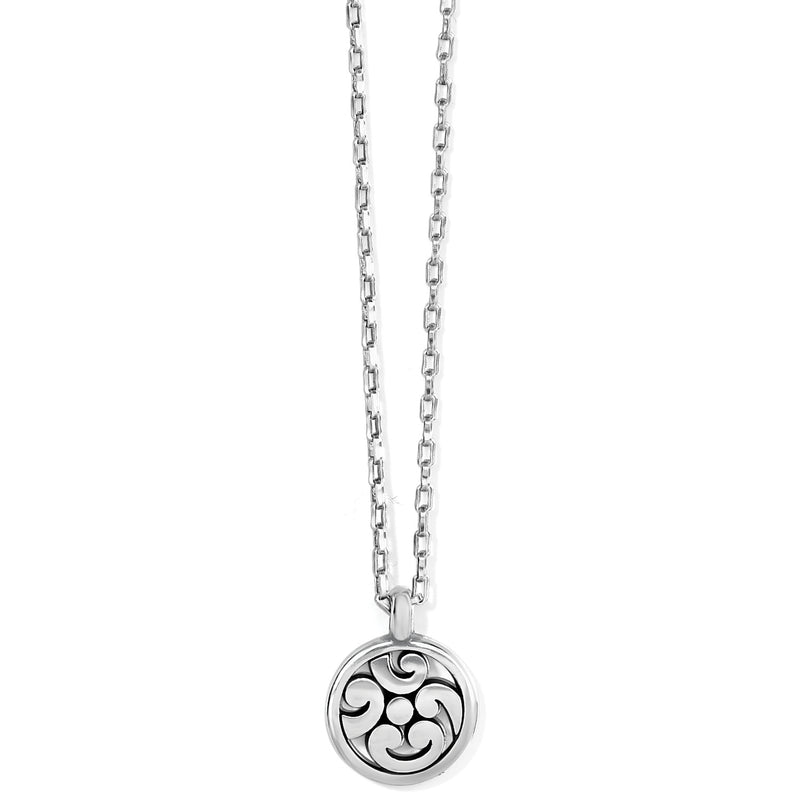 Contempo Medallion Petite Necklace-Jewelry-Lemons and Limes Boutique