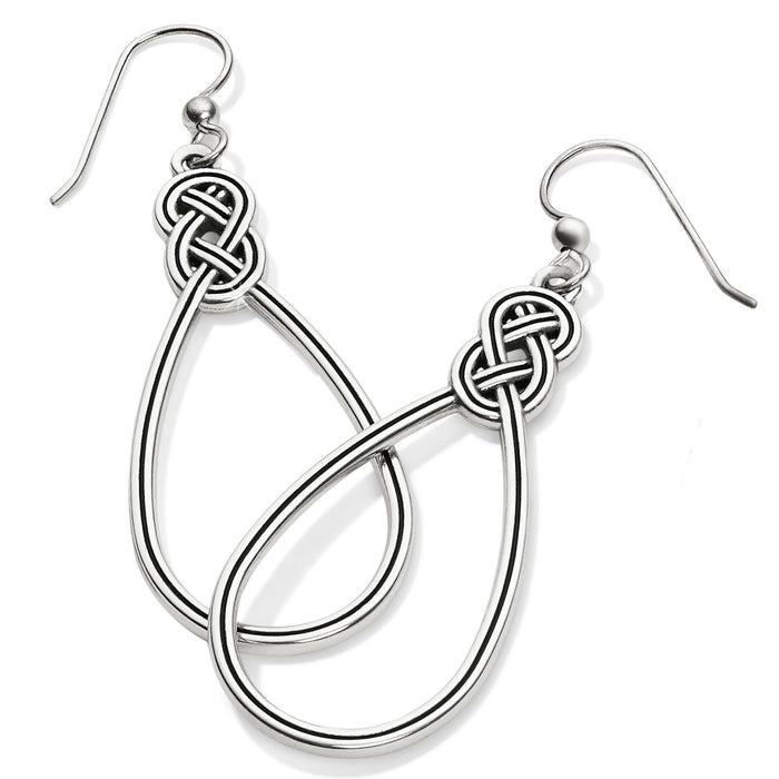Interlock French Wire Earring-Jewelry-Lemons and Limes Boutique