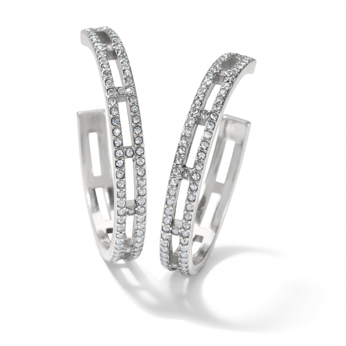 Illumina Lights Large Hoop Earrings by Brighton-Jewelry-Lemons and Limes Boutique