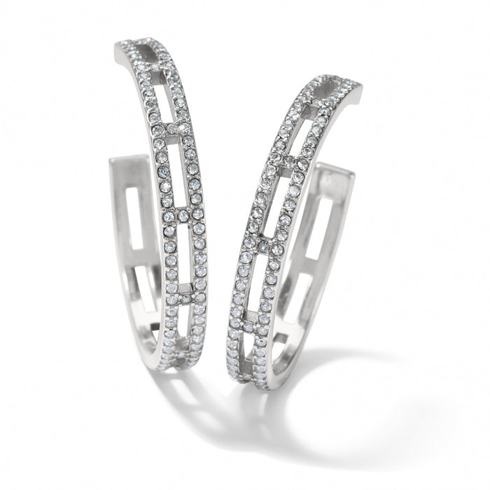 Illumina Lights Large Hoop Earrings by Brighton-Jewelry-Lemons and Limes Boutique