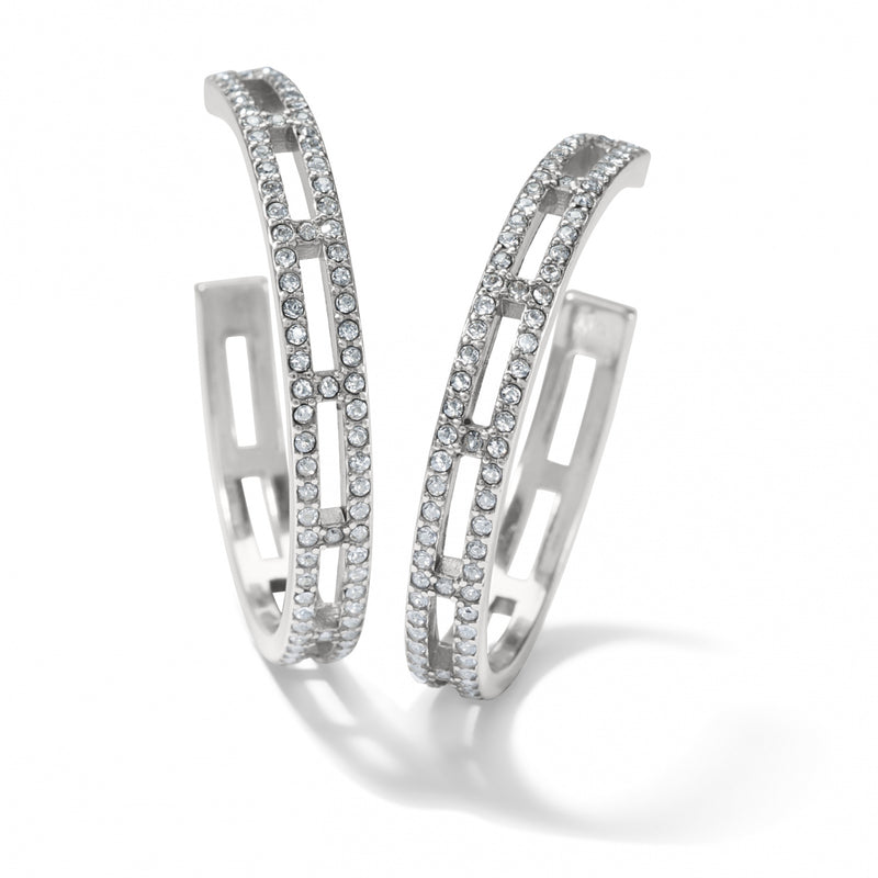 Illumina Lights Large Hoop Earrings by Brighton-Jewelry-Lemons and Limes Boutique