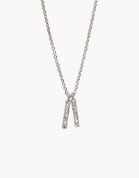 Spartina Sea La Vie Lean On Me Necklace in Silver-Necklace-Lemons and Limes Boutique
