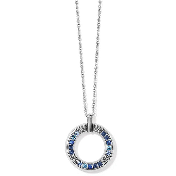 Spectrum Light Blue Necklace-Jewelry-Lemons and Limes Boutique