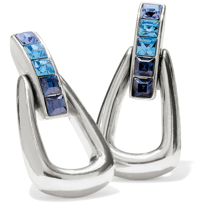 Spectrum Look Blue Post Drop Earrings by Brighton-Jewelry-Lemons and Limes Boutique