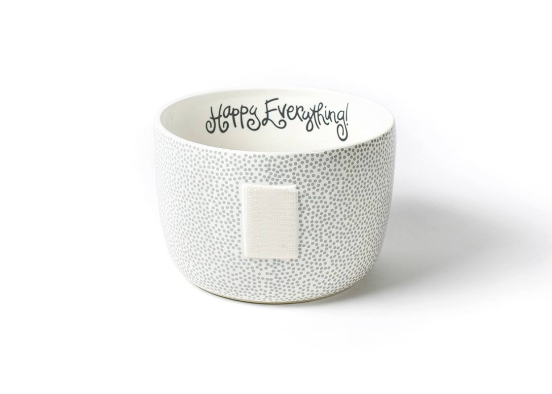 Stone Small Dot Big Bowl by Happy Everything-Entertaining-Lemons and Limes Boutique