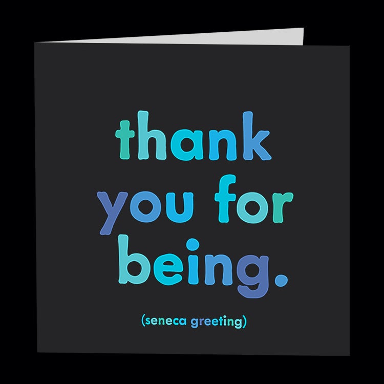 Thank You For Being Card--Lemons and Limes Boutique