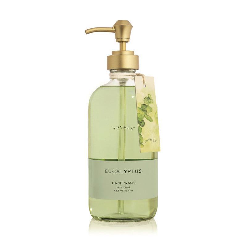 Thymes Eucalyptus White Tea Large Hand Wash--Lemons and Limes Boutique