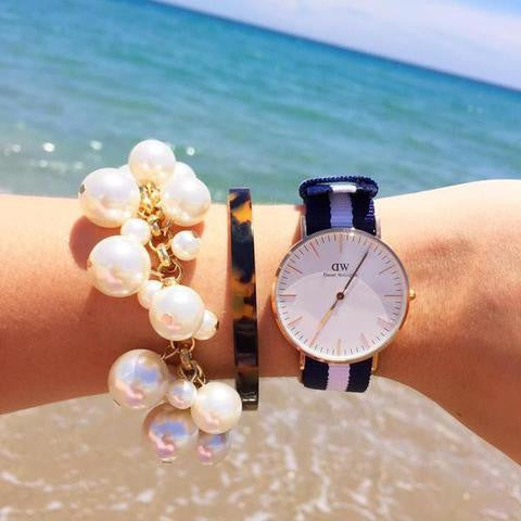 The Molly Bauble Bracelet in Silver or Gold-Bracelet-Lemons and Limes Boutique