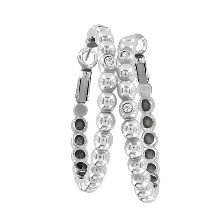 Twinkle Granulation Large Hoops--Lemons and Limes Boutique