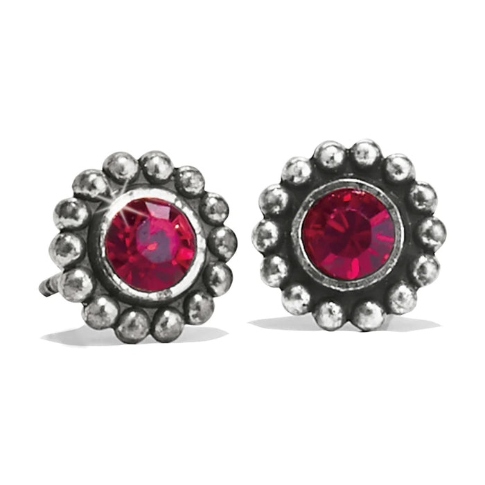 Twinkle Mini Posts Earrings in Garnet by Brighton-Jewelry-Lemons and Limes Boutique