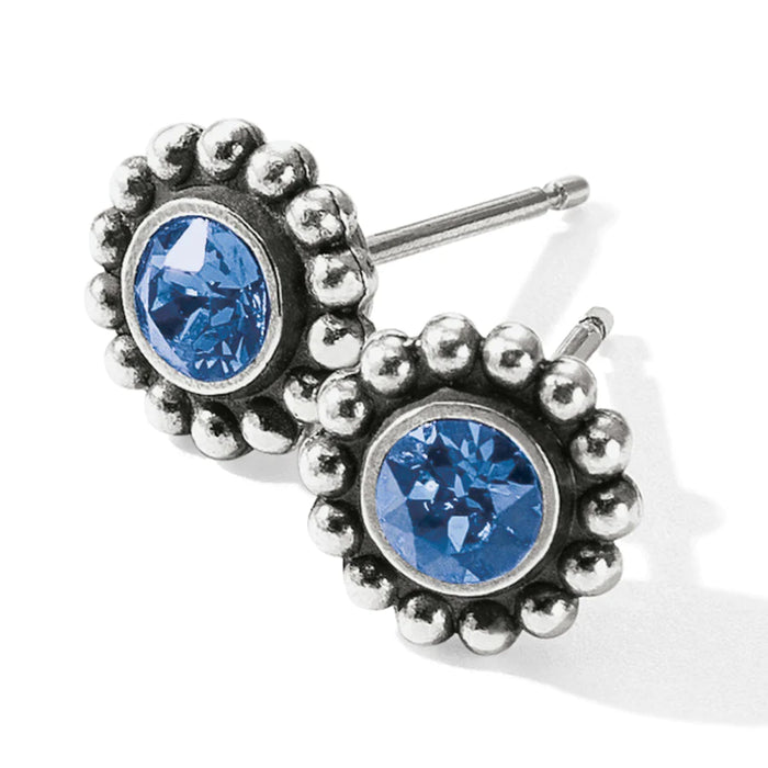 Twinkle Sapphire Mini Post Earrings by Brighton-Jewelry-Lemons and Limes Boutique