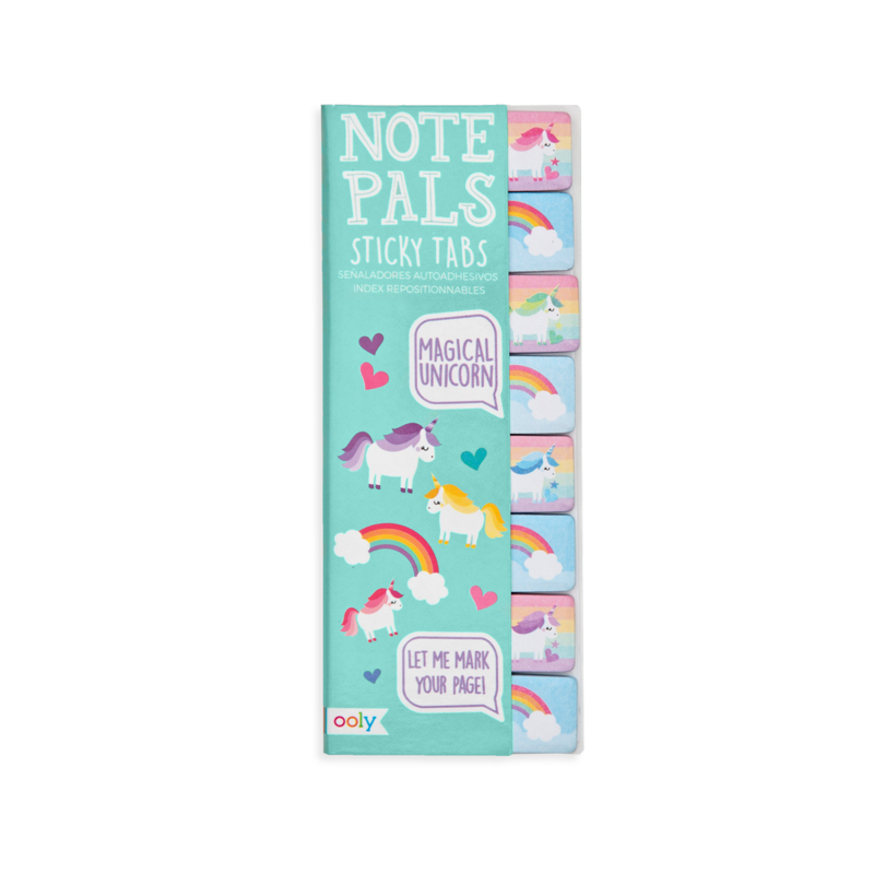 Note Pals Sticky Note Pad - Magical Unicorn--Lemons and Limes Boutique