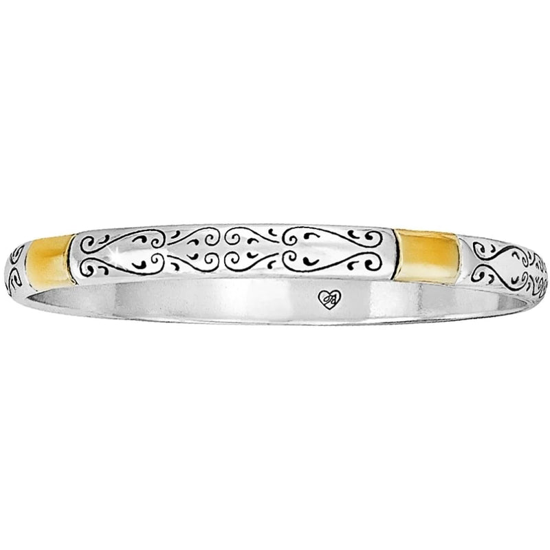 Venezia 2-Tone Bangle by Brighton-Lemons and Limes Boutique