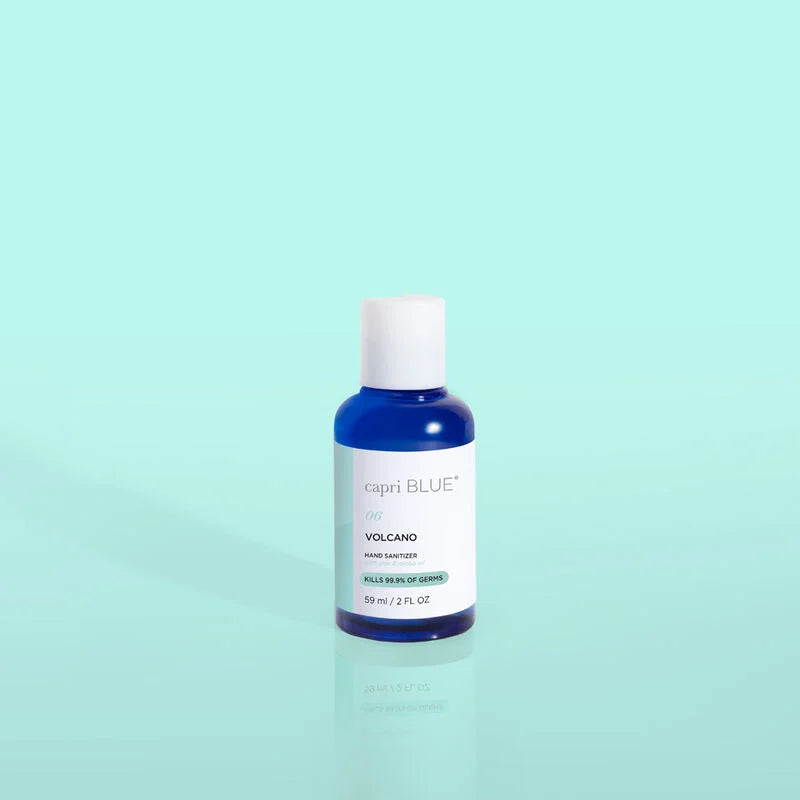 Volcano Travel Hand Sanitizer-2oz Capri Blue-Lemons and Limes Boutique