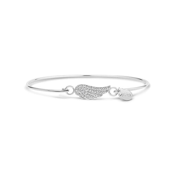 PAVÉ ICON Bracelet Pave Wing-Silver--Lemons and Limes Boutique