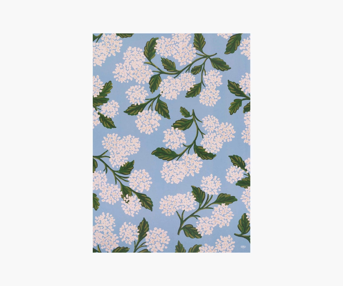 Rifle Paper- Hydrangea Wrapping Sheets-Wrapping Paper-Lemons and Limes Boutique