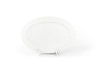 White Stripe Big Oval Platter Happy Everything-Serving Piece-Lemons and Limes Boutique