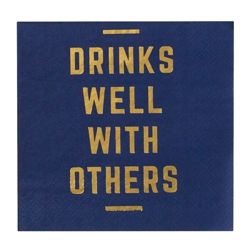 Drinks Well With Others Napkins 20ct.-Lemons and Limes Boutique