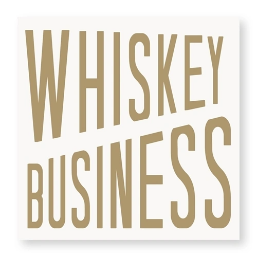 Whiskey Business Napkins 20ct.--Lemons and Limes Boutique