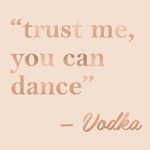 Yes You Can Dance Vodka Napkins 20ct--Lemons and Limes Boutique