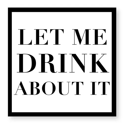 Let Me Drink About It Napkins 20ct.--Lemons and Limes Boutique