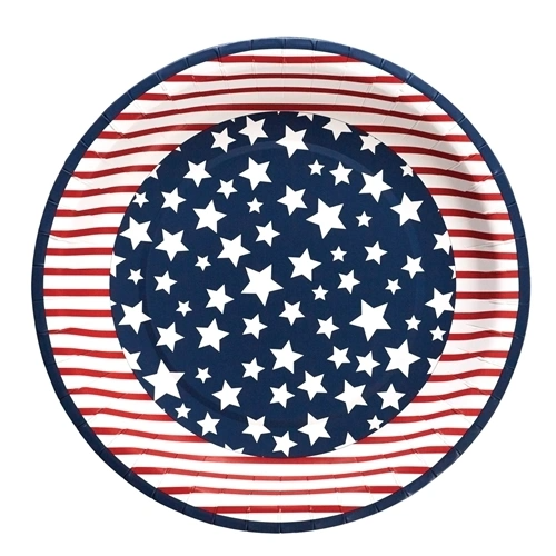 Americana Dinner Plate 8ct-Lemons and Limes Boutique