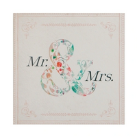 Mr. & Mrs. Gift Enclosure Card-Lemons and Limes Boutique