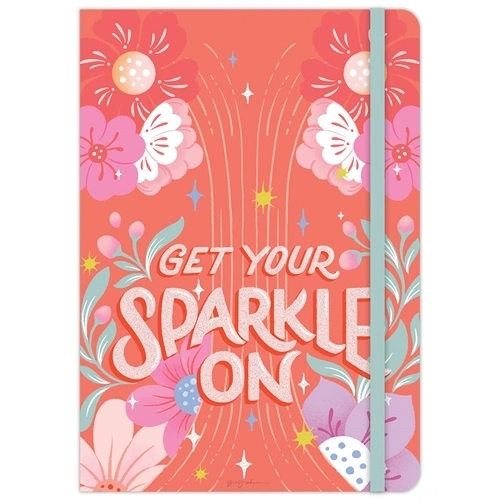 Get Your Sparkle On Spiral Journal--Lemons and Limes Boutique