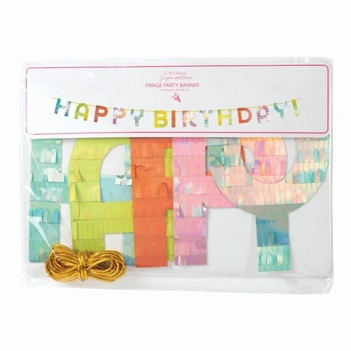 Happy Birthday Fringe Party Banner-Lemons and Limes Boutique